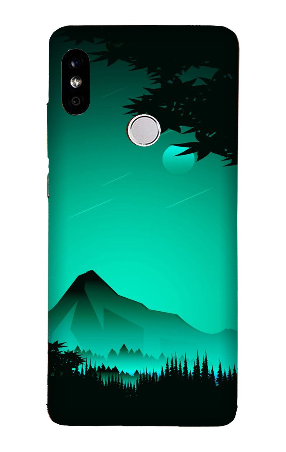 Moon Mountain Case for Xiaomi Redmi 7 (Design - 204)