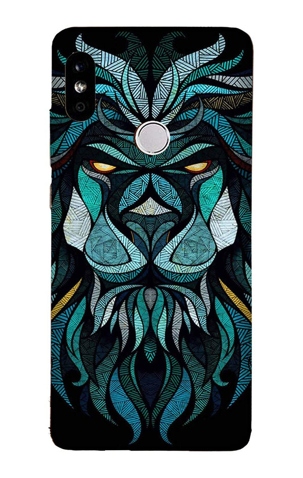 Lion Mobile Back Case for Redmi 6 Pro  (Design - 314)