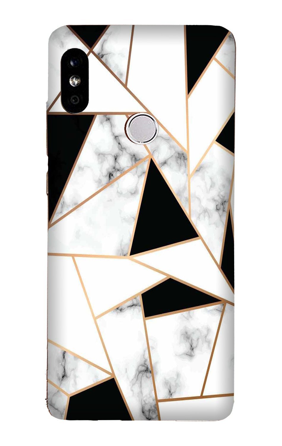 Marble Texture Mobile Back Case for Redmi Note 5 Pro  (Design - 322)