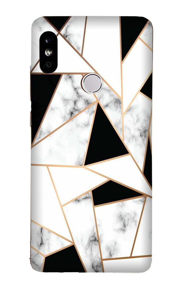 Marble Texture Mobile Back Case for Mi A2  (Design - 322)
