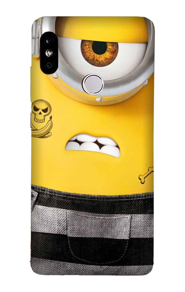 Minion Mobile Back Case for Redmi Note 6 Pro  (Design - 324)