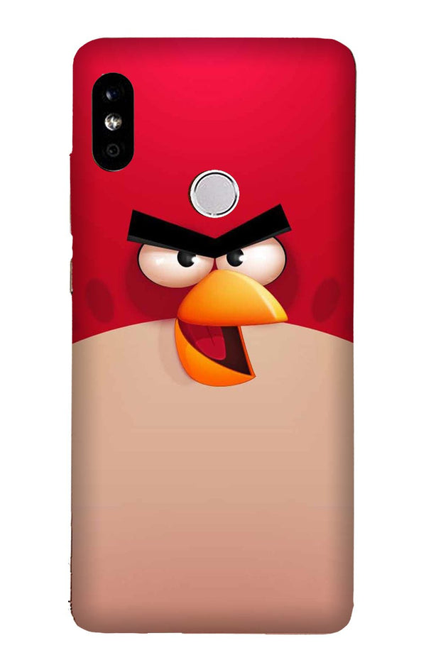Angry Bird Red Mobile Back Case for Mi A2  (Design - 325)