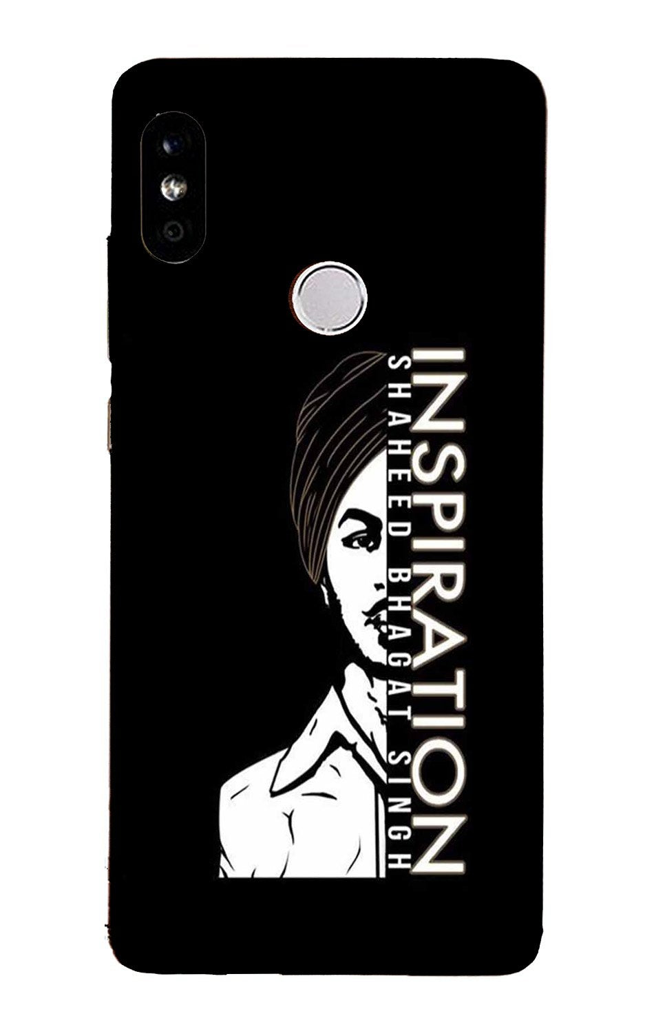 Bhagat Singh Mobile Back Case for Mi A2(Design - 329)