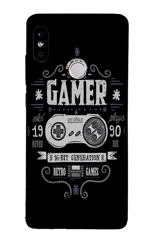Gamer Mobile Back Case for Mi A2  (Design - 330)