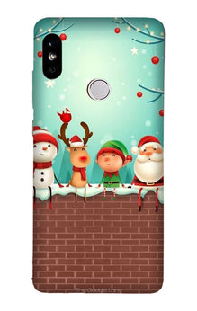Santa Claus Mobile Back Case for Mi A2  (Design - 334)