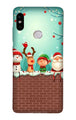 Santa Claus Mobile Back Case for Redmi 6 Pro  (Design - 334)