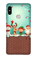 Santa Claus Mobile Back Case for Xiaomi Redmi Note 7/Note 7 Pro  (Design - 334)