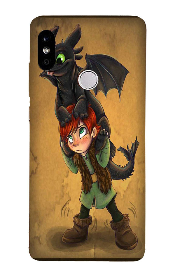 Dragon Mobile Back Case for Redmi 6 Pro  (Design - 336)