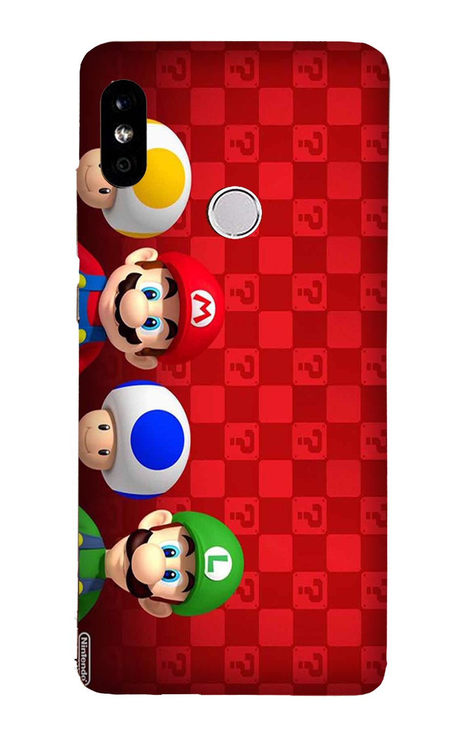 Mario Mobile Back Case for Redmi 6 Pro  (Design - 337)