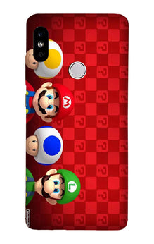 Mario Mobile Back Case for Redmi Note 6 Pro  (Design - 337)