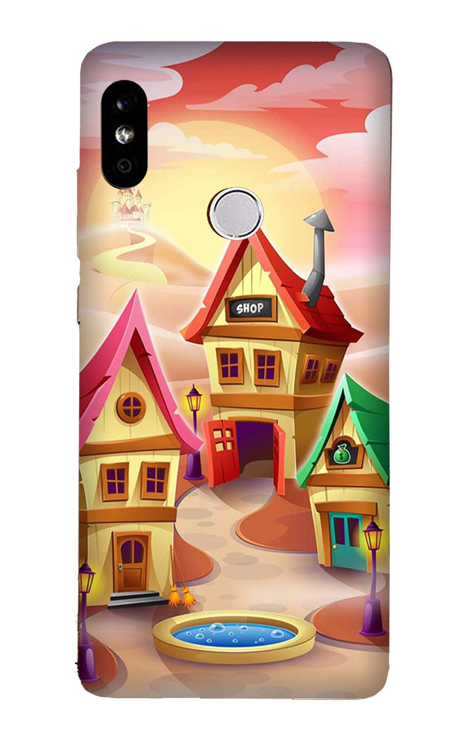 Sweet Home Mobile Back Case for Redmi 6 Pro  (Design - 338)