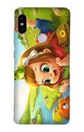 Baby Girl Mobile Back Case for Redmi 6 Pro  (Design - 339)