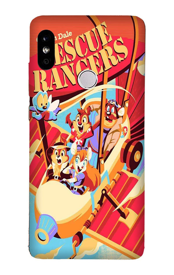 Rescue Rangers Mobile Back Case for Redmi 6 Pro  (Design - 341)