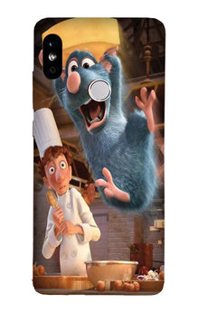 Ratatouille Mobile Back Case for Mi A2  (Design - 347)
