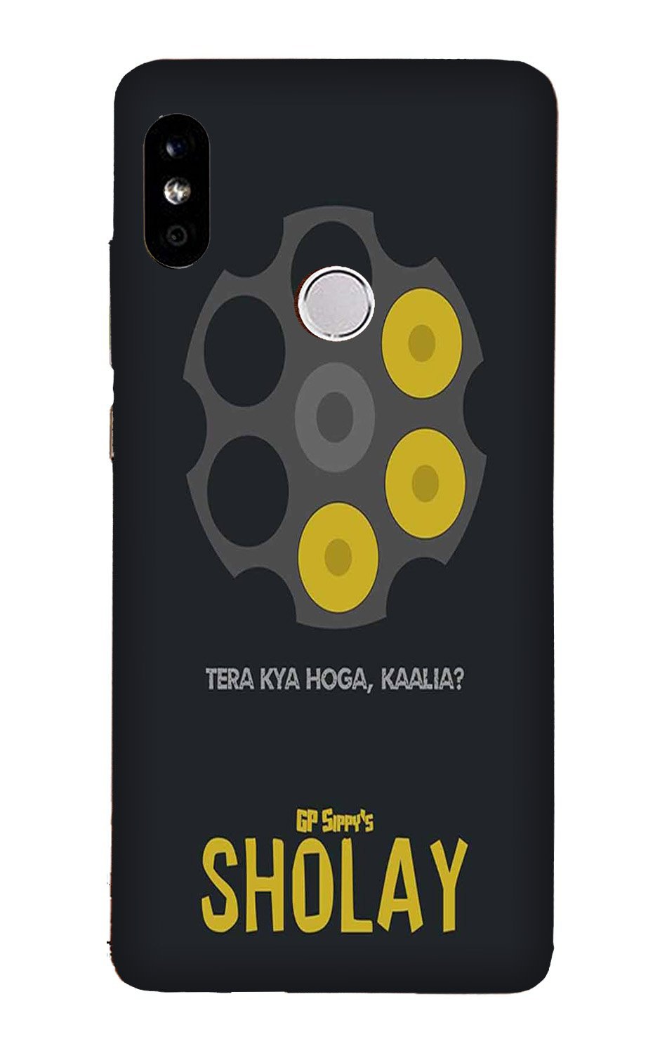 Sholay Mobile Back Case for Redmi Note 5 Pro  (Design - 356)