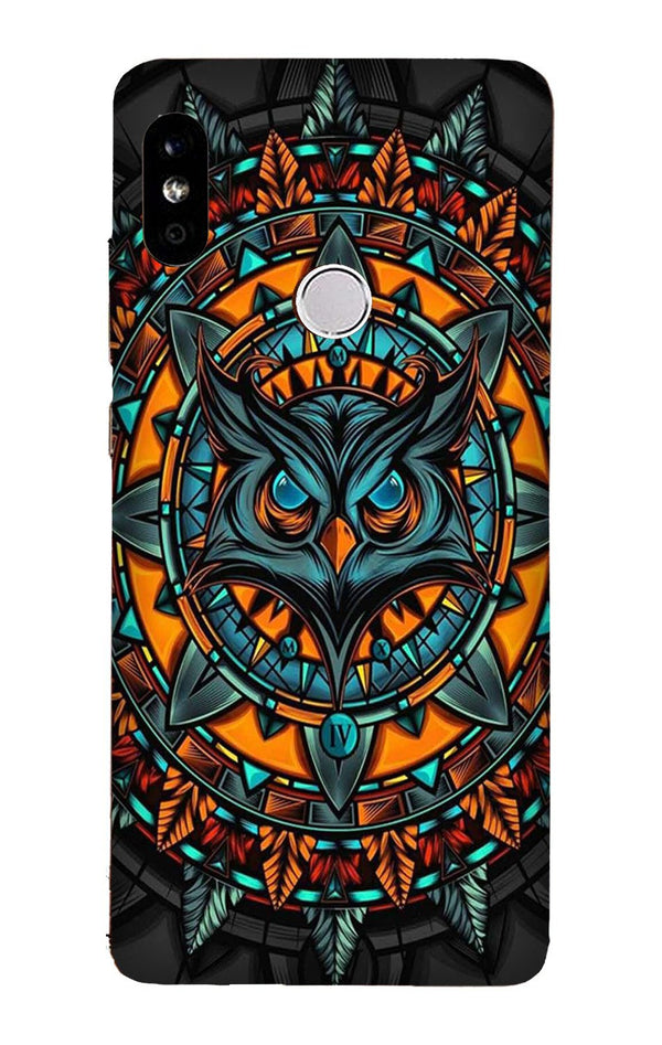 Owl Mobile Back Case for Mi A2  (Design - 360)