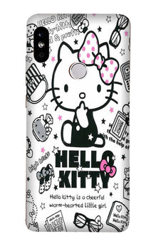 Hello Kitty Mobile Back Case for Redmi 6 Pro  (Design - 361)
