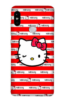 Hello Kitty Mobile Back Case for Mi A2  (Design - 364)