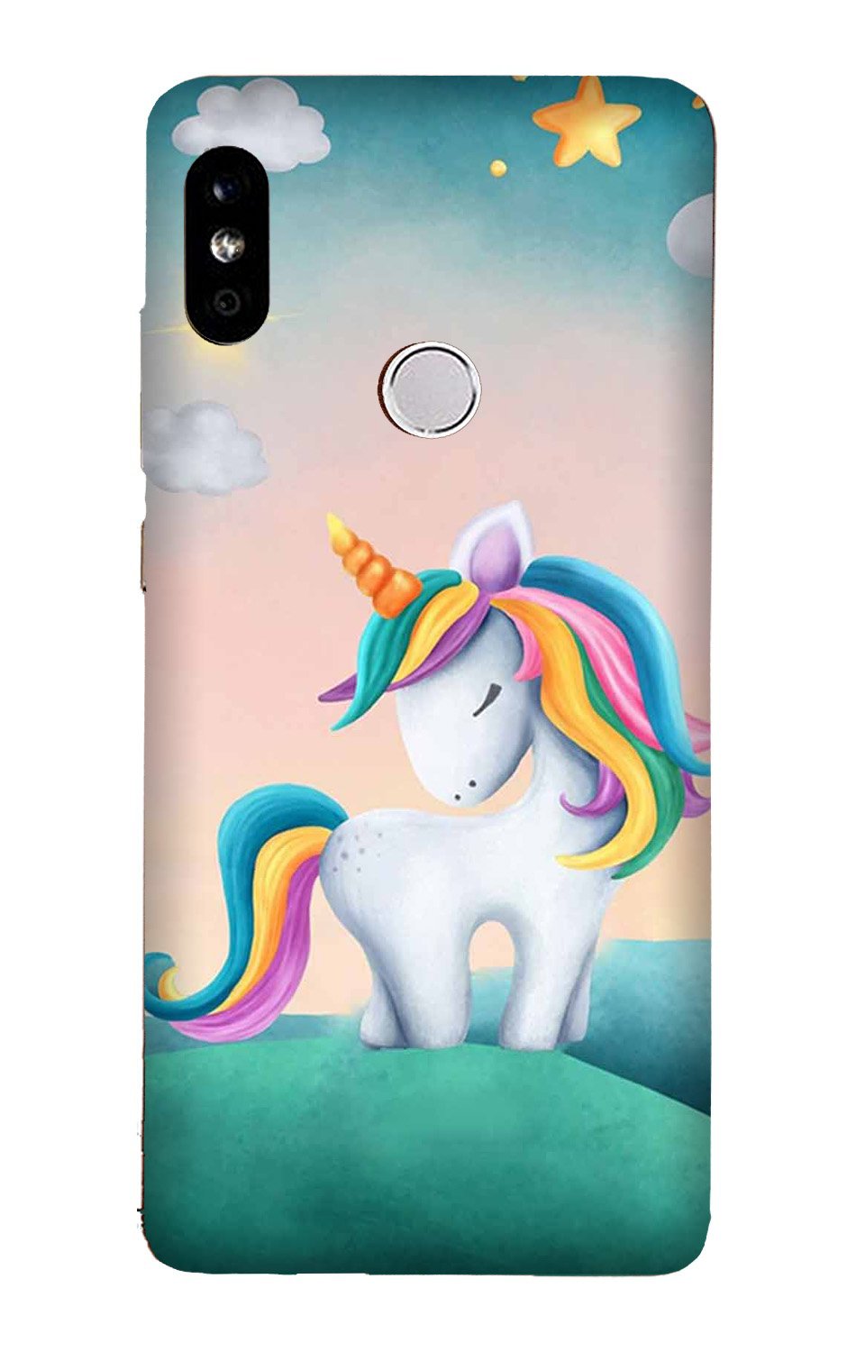 Unicorn Mobile Back Case for Redmi Note 5 Pro  (Design - 366)