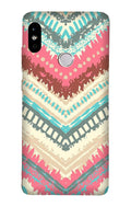 Pattern Mobile Back Case for Redmi 6 Pro  (Design - 368)
