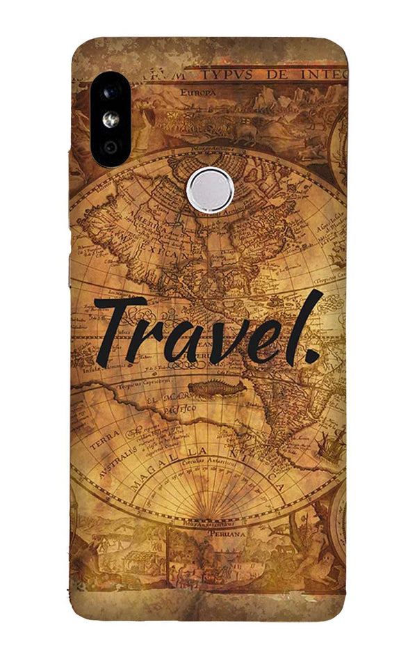 Travel Mobile Back Case for Redmi Note 5 Pro  (Design - 375)