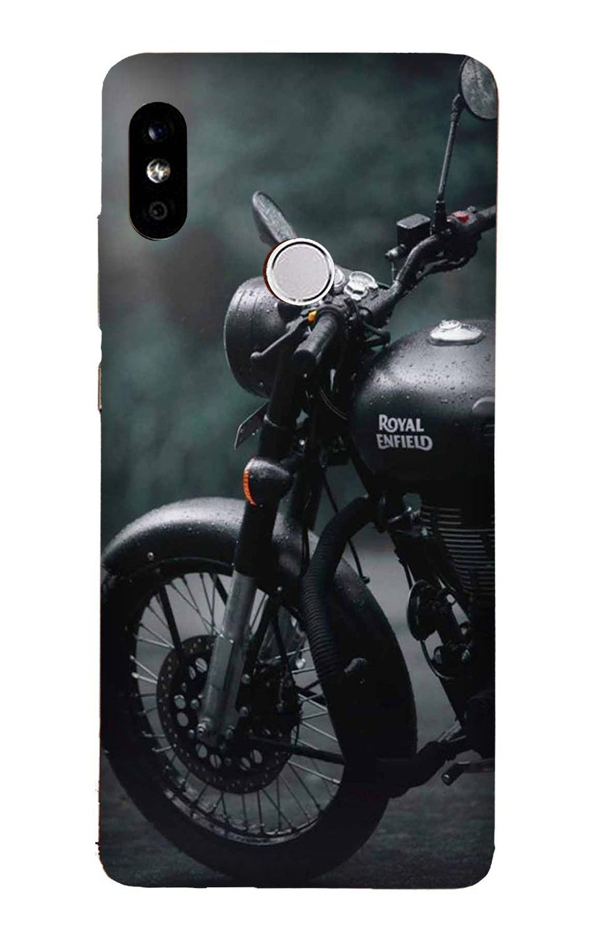 Royal Enfield Mobile Back Case for Redmi 6 Pro  (Design - 380)