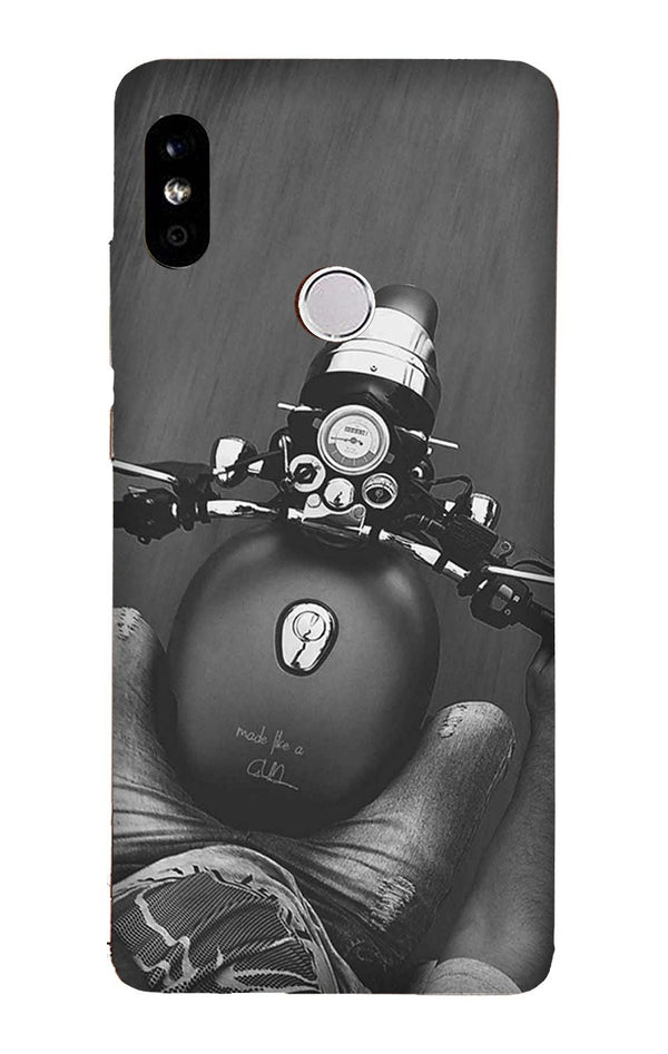 Royal Enfield Mobile Back Case for Mi A2  (Design - 382)