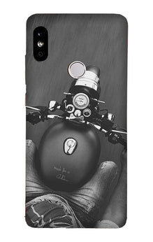 Royal Enfield Mobile Back Case for Redmi Note 6 Pro  (Design - 382)