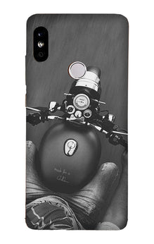 Royal Enfield Mobile Back Case for Redmi 6 Pro  (Design - 382)