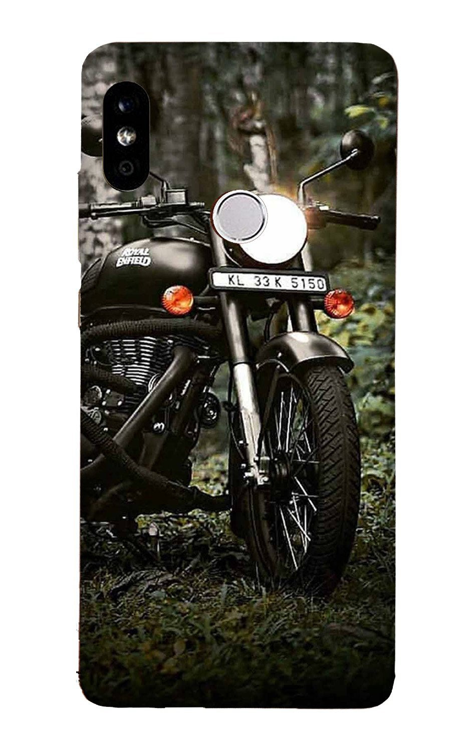 Royal Enfield Mobile Back Case for Xiaomi Redmi Note 7/Note 7 Pro  (Design - 384)