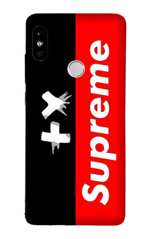 Supreme Mobile Back Case for Mi A2  (Design - 389)
