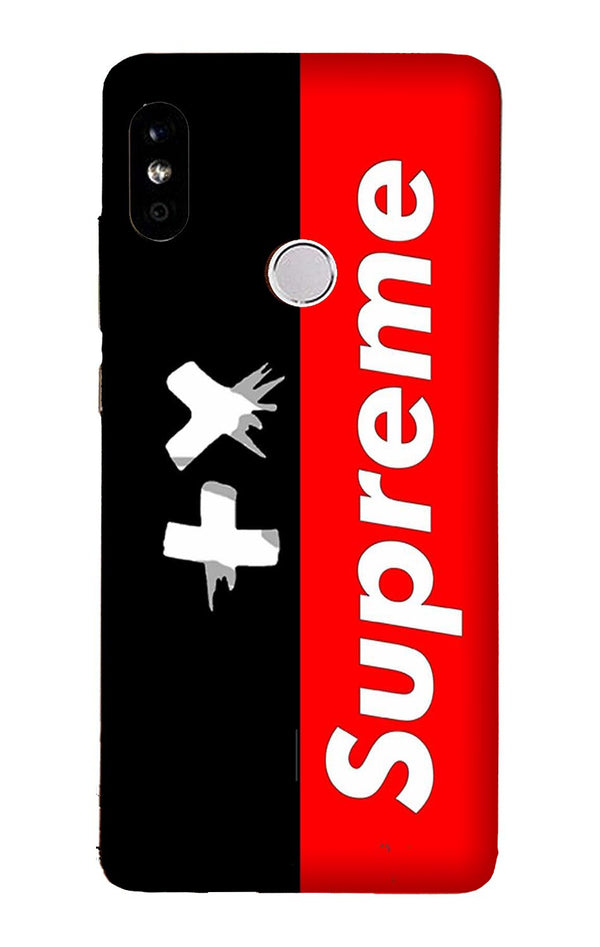 Supreme Mobile Back Case for Redmi 6 Pro  (Design - 389)