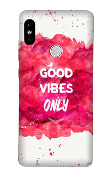 Good Vibes Only Mobile Back Case for Redmi 6 Pro  (Design - 393)