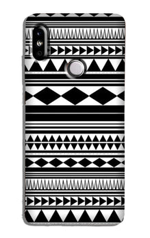 Black white Pattern Case for Xiaomi Redmi Note 7/Note 7 Pro