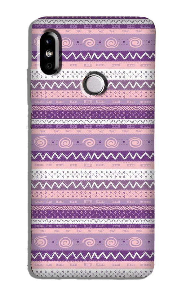 Zigzag line pattern3 Case for Redmi Note 6 Pro