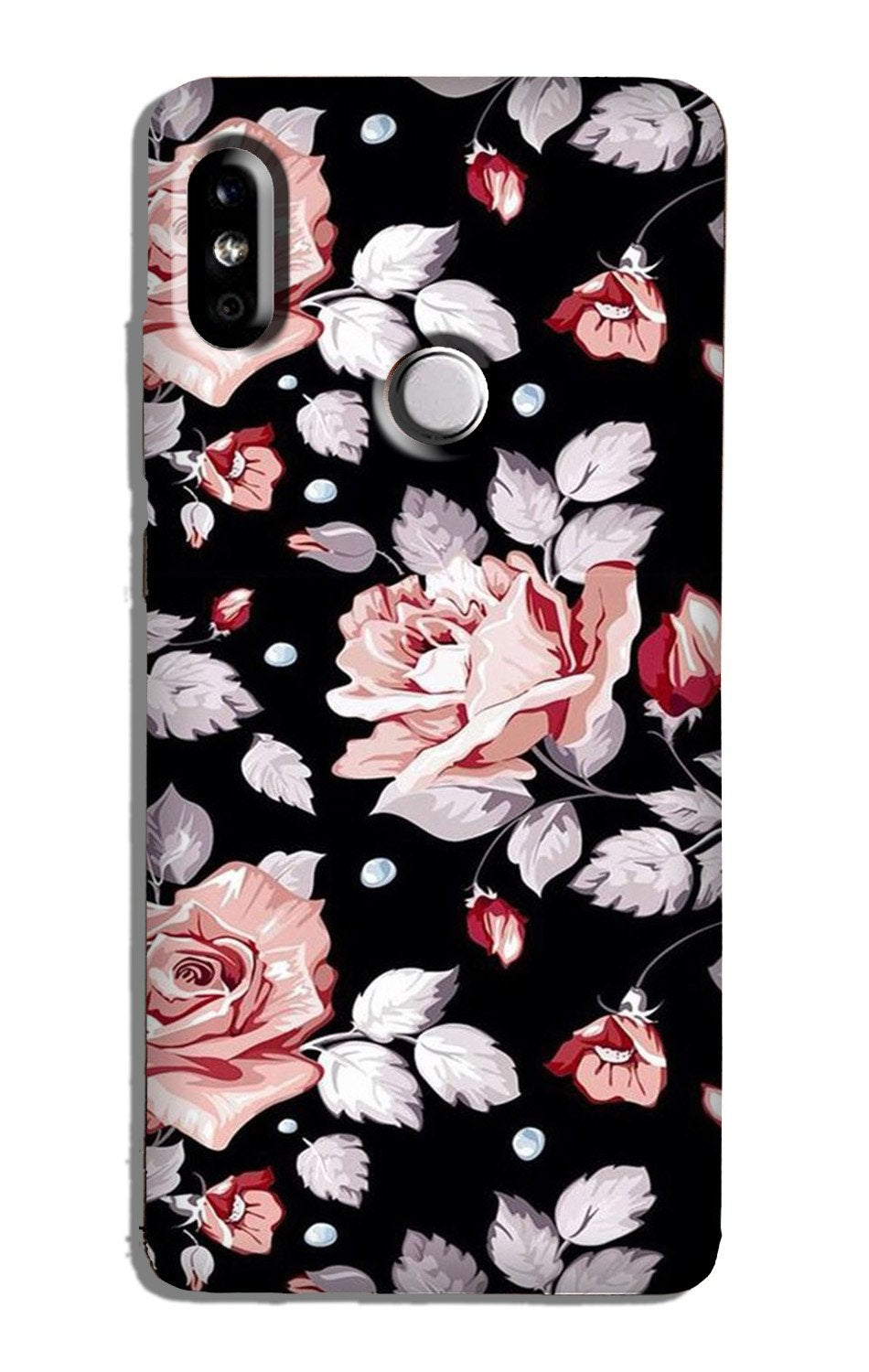 Pink rose Case for Xiaomi Redmi 7