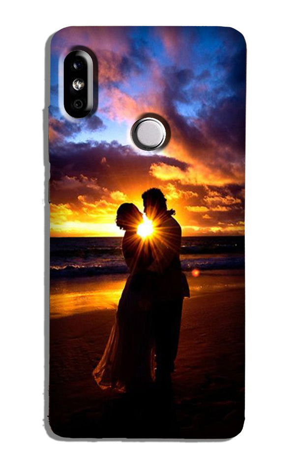 Couple Sea shore Case for Xiaomi Redmi 7