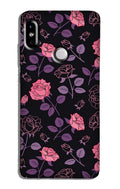 Rose Black Background Case for Redmi 6 Pro