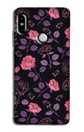 Rose Black Background Case for Xiaomi Redmi 7