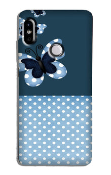 White dots Butterfly Case for Xiaomi Redmi 7