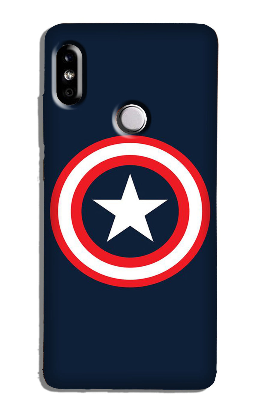 Captain America Case for Redmi 6 Pro