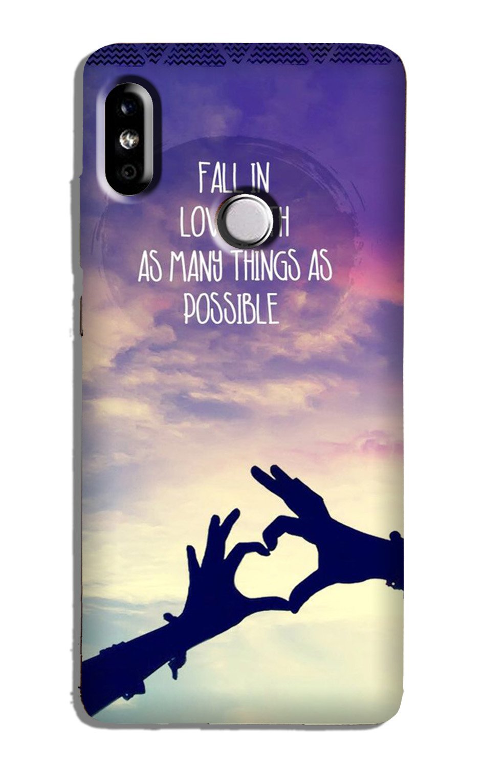 Fall in love Case for Xiaomi Redmi Y3