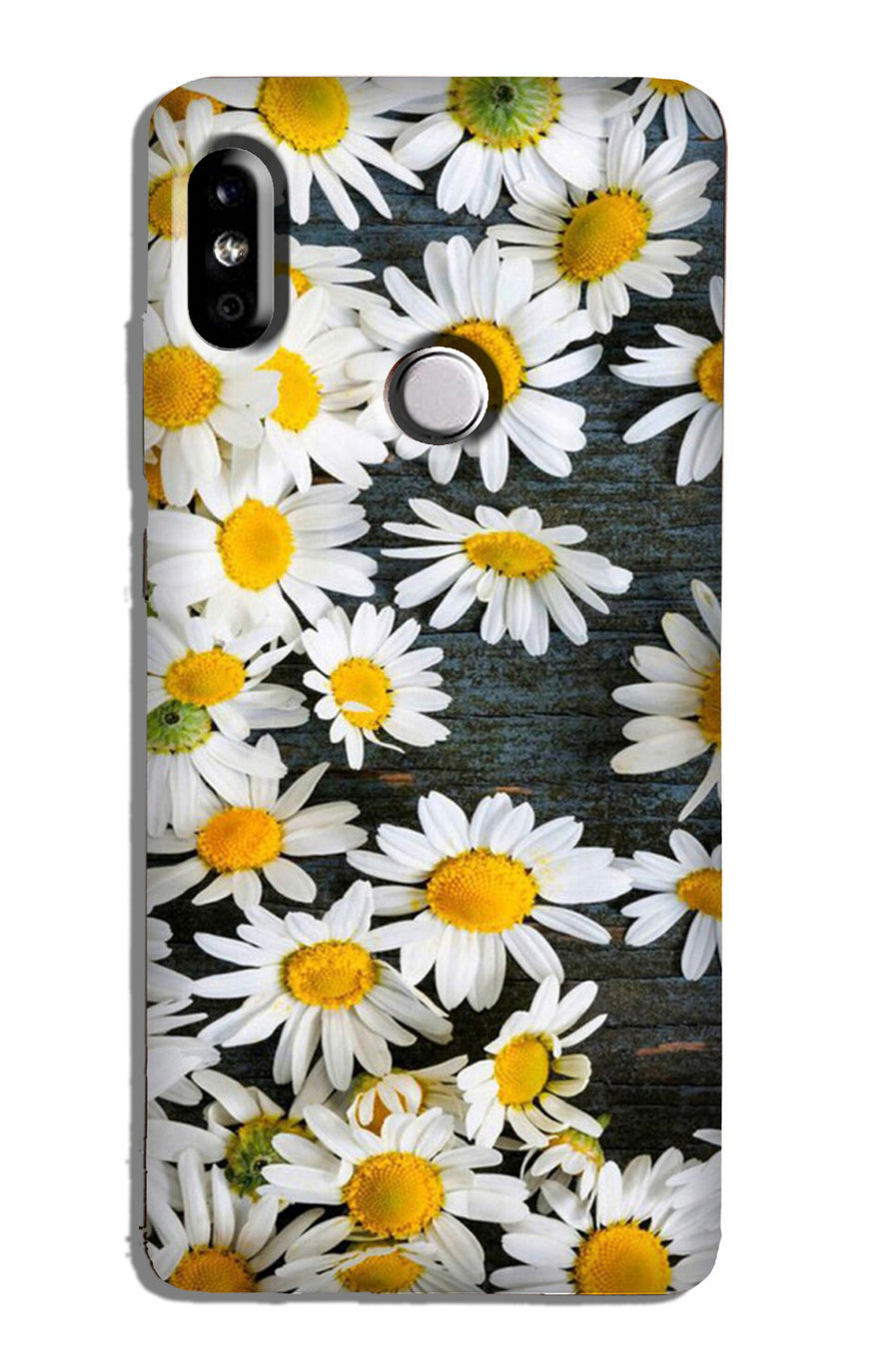 White flowers Case for Redmi Y2