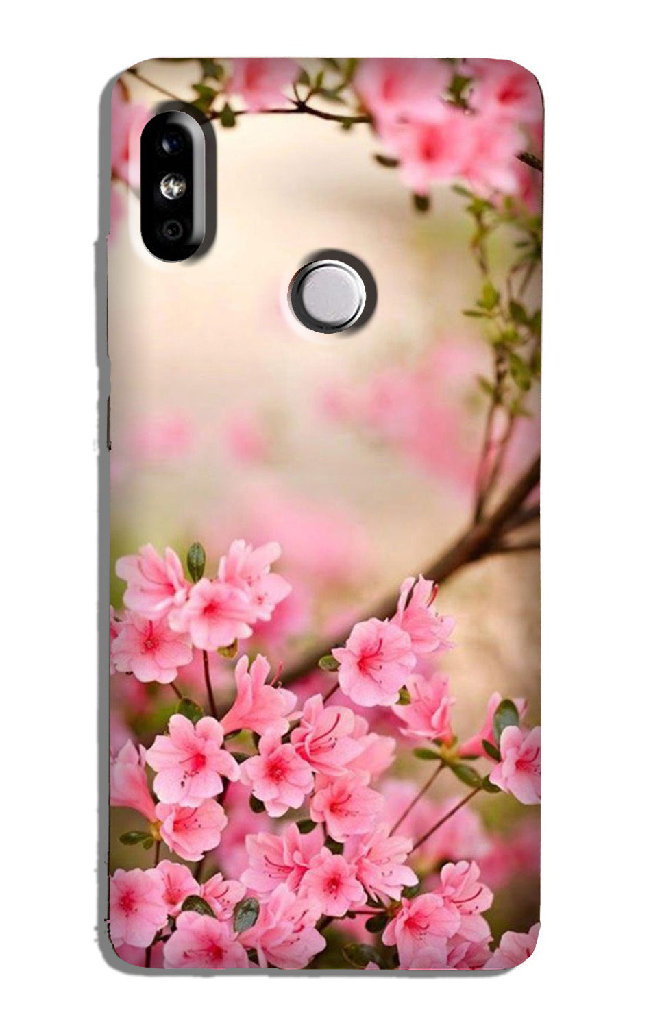 Pink flowers Case for Mi A2