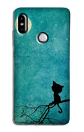 Moon cat Case for Redmi 6 Pro
