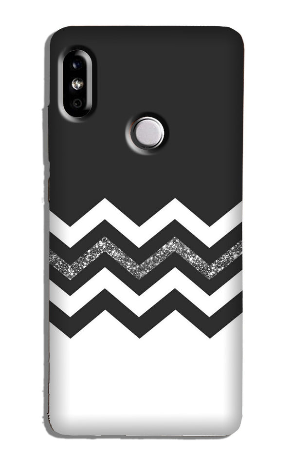 Black white Pattern2Case for Redmi Note 6 Pro