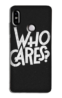 Who Cares Case for Xiaomi Redmi Y3