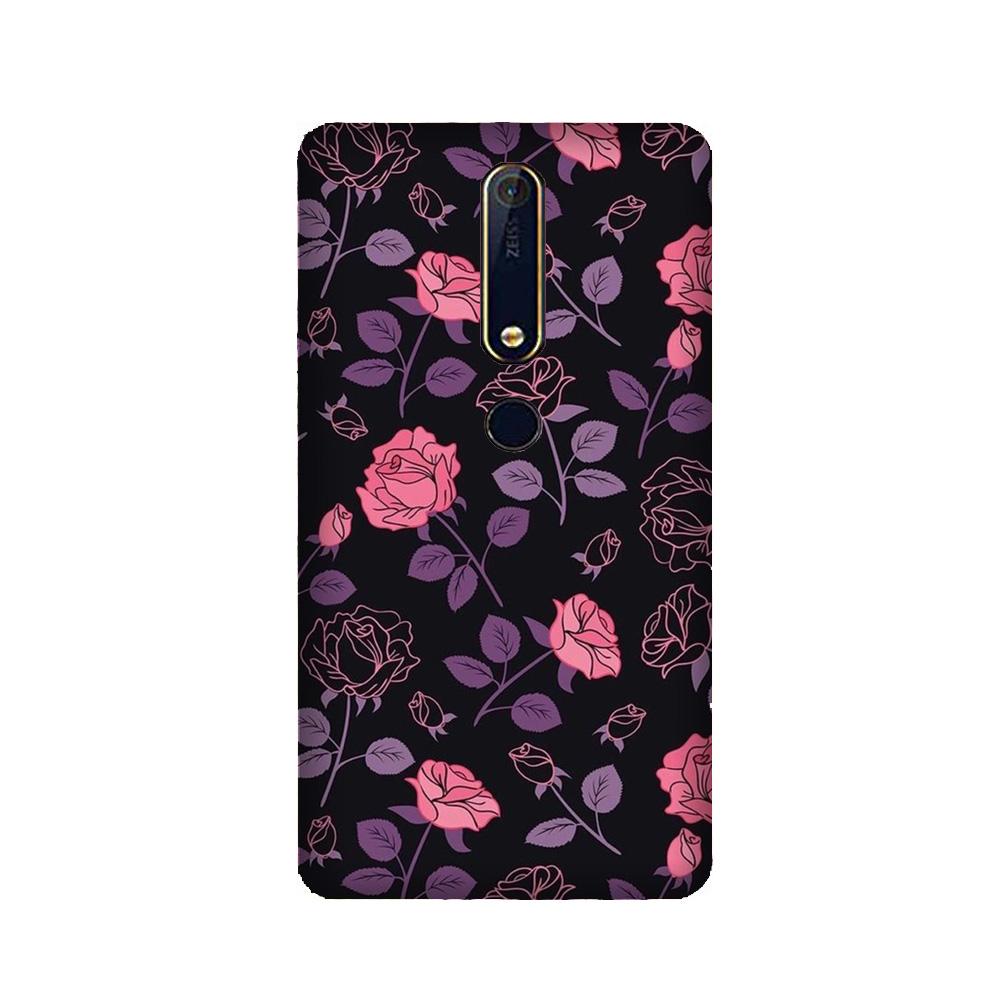 Rose Pattern Case for Nokia 6.1 2018