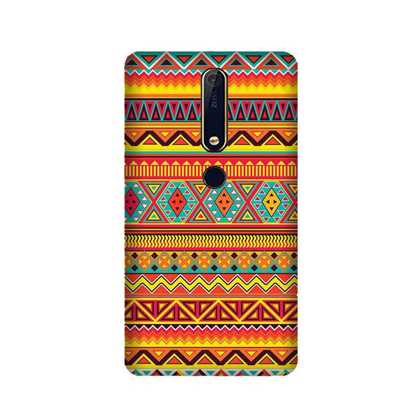 Zigzag line pattern Case for Nokia 6.1 (2018)
