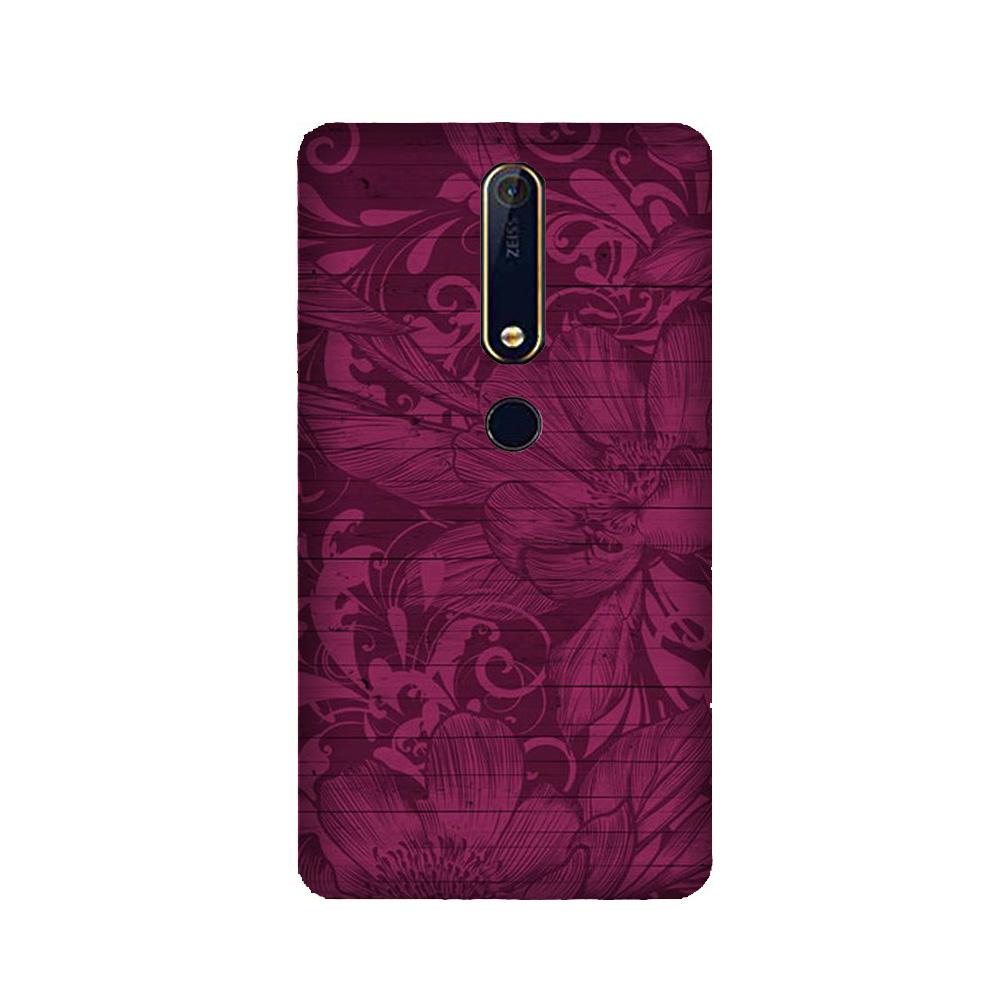 Purple Backround Case for Nokia 6.1 (2018)